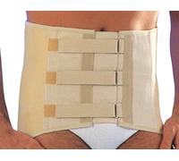Scudotex fascia lombare Corsetto steccato ortopedico Ortho Cotton H 30cm Beige