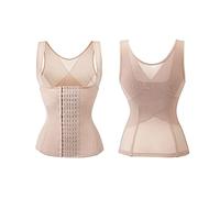Corsetto Post-Parto da Donna, correttore posturale, rto Completo per la Schiena, Corsetto Modellante per la Perdita di Peso, Controllo della Pancia (Beige 3X)