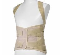 CORSETTO SEMIRIGIDO TORACO- LOMBO-SACRALE CON SPALLACCI UNISEX TLM SUMMER 50 cm