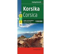 Corsica, Automap 1:150.000, Top 10 Tips: Straßen- und Freizeitkarte, mit Top Tips