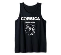 Corsica Isula Bella con Testa dei Pirati Corse Francia Corsica Canotta