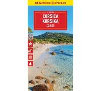 Corsica Marco Polo Map: Straßenkarte und Autokarte mit sehenswerten Strecken, Highlights und digitaler Erweiterung