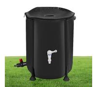 Corsie di pioggia: collezionista di acqua portatile da 200 litri, serbatoio resistente alle intemperie, kit di overflow a spina di pesce filtrante durevole per scenario di giardinaggio | Conten
