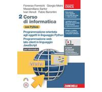 CORSO DI INFORMATICA CON PYTHON - VOL. 2 PER INFORMATICA (LDM) - (9788808867063) + Materiali didattici - Rebillo