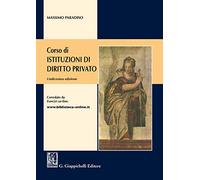 Corso di istituzioni di diritto privato