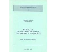 Corso di perfezionamento in informatica giuridica