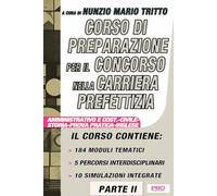 Corso di preparazione per il concorso nella carriera prefettizia - Parte II
