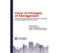 Corso di principles of management