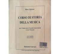 Corso di storia della musica per conservatori, facoltà universitarie e licei musicali