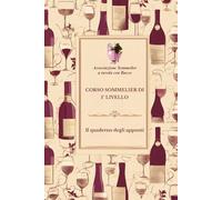 Corso Sommelier - Quaderno degli appunti di 1° livello
