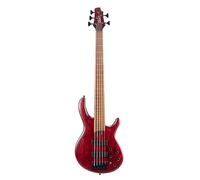 Cort B5 Element Open Pore Burgundy Red 5-String Electric Bass Guitar
