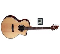 Cort e-akustikgitarre ndx-50 hochglanz Natur