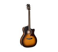 Cort GA1E Open Pore Sunburst Chitarra Semiacustica Jumbo