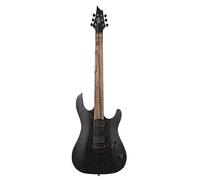 Cort KX500 Etched Black with Fishman Fluence Modern Pickups and Sand-Blasted Burl Ash Top