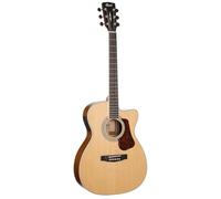 Cort L710F - Chitarra elettroacustica OM, colore: naturale satinato