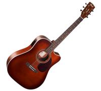 Cort MR500E Brown Burst Chitarra Semiacustica Dreadnought