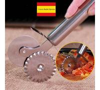 Corta Pizza Acciaio Inox Ristoranti Pizzerie Buon Dimensione Confortevole Utile