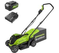 CORTACÃ‰SPED 24V 33 CM GREENWORKS GD24LM33K4 - SET CARGADOR + BATERÍA 4AH - 2516107UB
