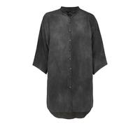 Cortana, ,Blouses & Shirts ,Donna ,Verde ,S Salome, camicia di seta benzina tinta-