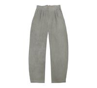 Cortana - Lupe- pantaloni in lino a righe blu cielo - - Trousers - Donna - Blu - 2XS