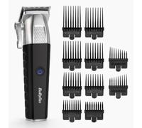 Cortapelos BaByliss E812E Nero Acciaio Inox 8 Posizioni 20 Minuti Wireless Cortapelo BaByliss E812E Nero Acciaio Inox 8 Posizioni 20 Minuti Wireless
