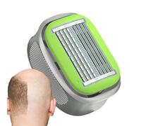 Cortapelos Para Cabeza Rapada,Recortador Manual Con Afeitadora Húmeda Y Seca Para Cabeza Calva | Herramienta De Corte Impermeabile Cuero Cabelludo Barba Cuerpo Viaje Diario Hombres Mayores