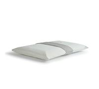 Cortassa - Cuscino Saponetta in Memory Foam Rivestimento Silver, Guanciale Letto Supporto Morbido, Cuscino per dolore Cervicale braccia, Anatomico, Anallergico H7 Singolo