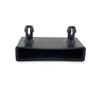 Cortassa Soluko - 14 Innesti A Cappuccio in Plastica MOD. 18-Porta Listello Ricambio per Doghe (Kit 14Pz), Nero, Completo