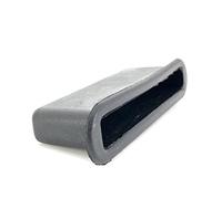 Cortassa Soluko - Innesto A Cappuccio in Plastica MOD. 20-Porta Listello Ricambio per Doghe 9Pz Nero Completo