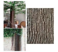 Corteccia artificiale per alberi, ideale come rivestimento decorativo per