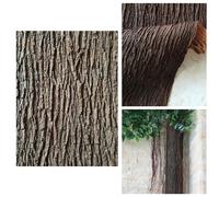 Corteccia artificiale per alberi, ideale come rivestimento decorativo per