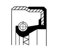 CORTECO 01020467B paraolio cambio manuale 80 mm x 100 mm x 10 mm FPM (fluoro-caucciù)