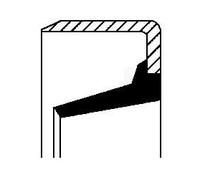 Corteco 01020632B Anello tenuta, Fuso a snodo