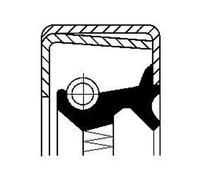 CORTECO 01034659B paraolio cambio manuale 105 mm x 140 mm x 13 mm FPM (fluoro-caucciù)