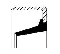 Corteco 12017137B Paraolio, mozzo ruota