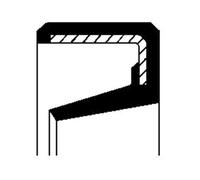 Corteco 15510012B Paraolio, Albero a gomiti; Paraolio. Pompa olio