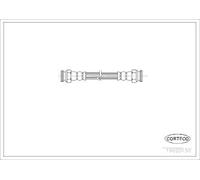 Flessibile del freno - CORTECO 19020130