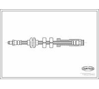 Corteco 19025990 Flessibile del freno