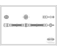 Corteco 19030483 Flessibile del freno