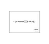 Tubo flessibile freno Assale posteriore 19031203 CORTECO per RENAULT OPEL