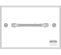 Corteco 19032343 Flessibile del freno