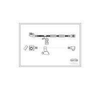 Corteco Tubo freno 19032658 Anteriore destro per Chrysler
