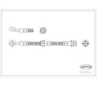 Corteco 19033512 Flessibile del freno