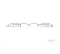 Corteco Tubo flessibile freno 19035113 assale anteriore per VW Passat B5.5