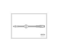 Corteco 19035274 Flessibile del freno