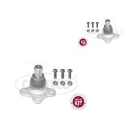 CORTECO 2x Giunto di Supporto Guida Anteriore Sinistra Destra per Peugeot 207 Cc