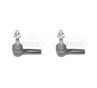 CORTECO 2x Testa Tirante Asse Anteriore Destra per Opel Mokka / Mokka X J13