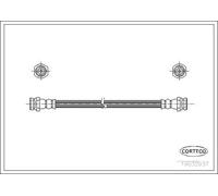 CORTECO componente freno Hinterachse lunghezza 180 mm 19032937