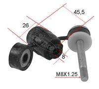 CORTECO Cuscinetto Stabilizzatore Anteriore Per Dacia Logan MCV KS Sandero II JS