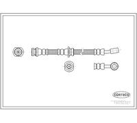 Corteco Flessibile del freno 19030327 per Opel, Suzuki, Vauxhall
